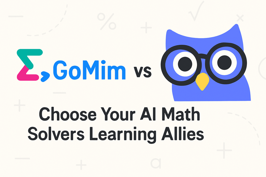 Compare GoMim and Nerd AI to find the best AI math solver for your needs. Discover features, user experiences, and pricing to enhance your learning journey.