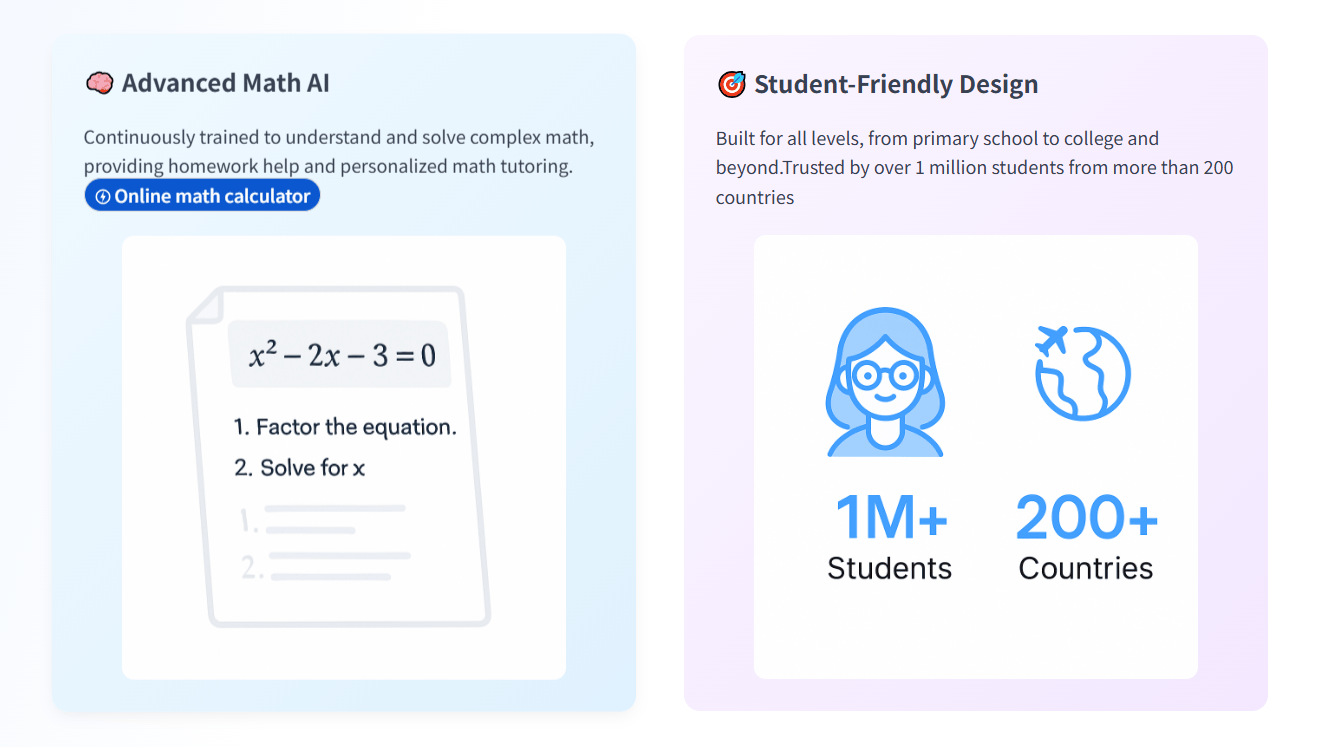 An Explanation of Why Photo Math AIs like GoMim Are So Popular.