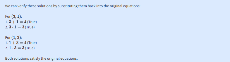 GoMim shows the final answers to the question.